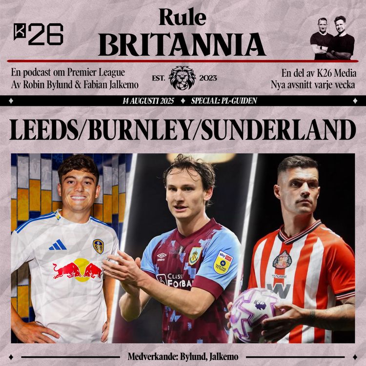 cover art for Inför PL: Leeds/Burnley/Sunderland