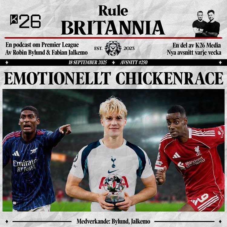 cover art for #250 Emotionellt chickenrace
