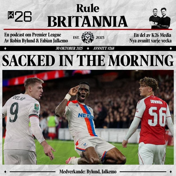 cover art for #268 Sacked in the morning