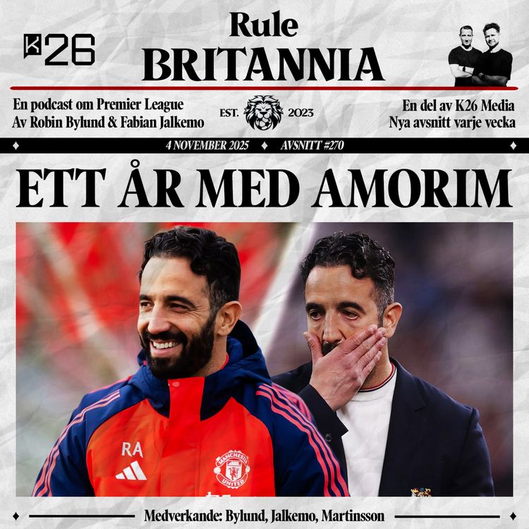 cover art for #270 Ett år med Amorim