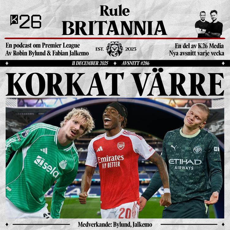 cover art for #286 Korkat värre