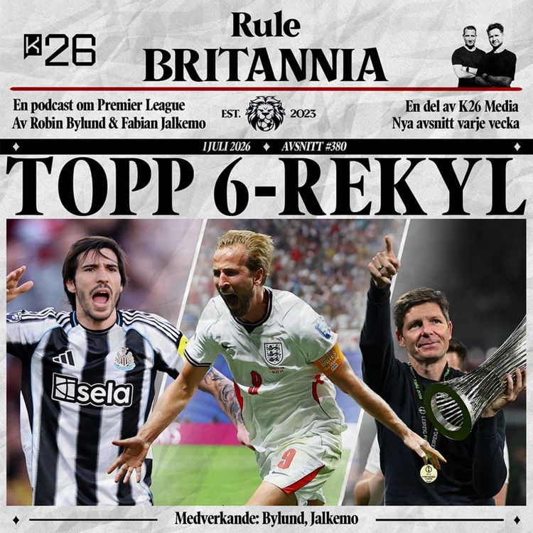 cover art for #380 Topp 6-rekyl