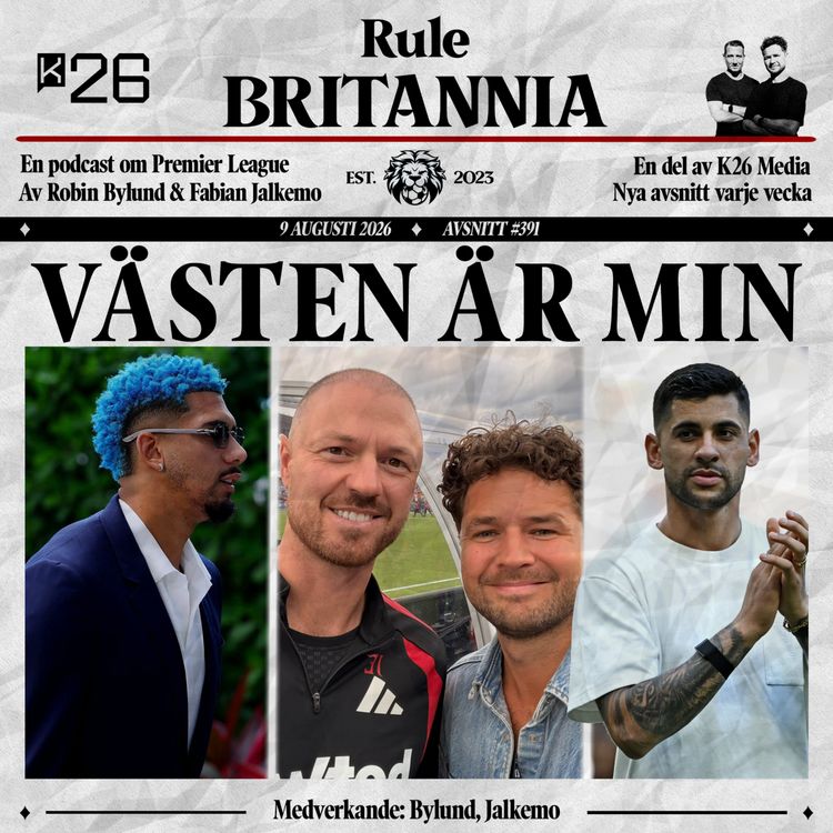 cover art for #391 Västen är min