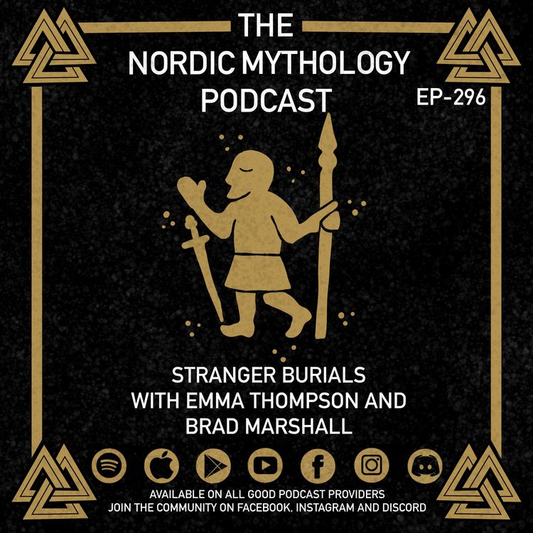 cover art for Ep 296 - Stranger Burials with Emma Thompson and Brad Marshall