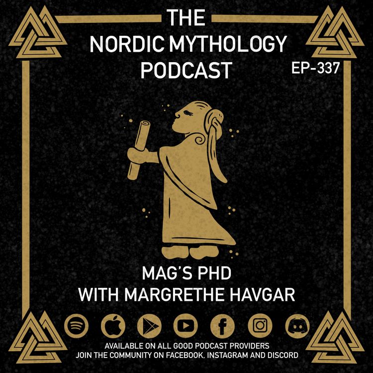 cover art for Ep. 337 | Mags's PhD: Decoding the Oseberg Ship Tapestries w/ Margrethe Havgar