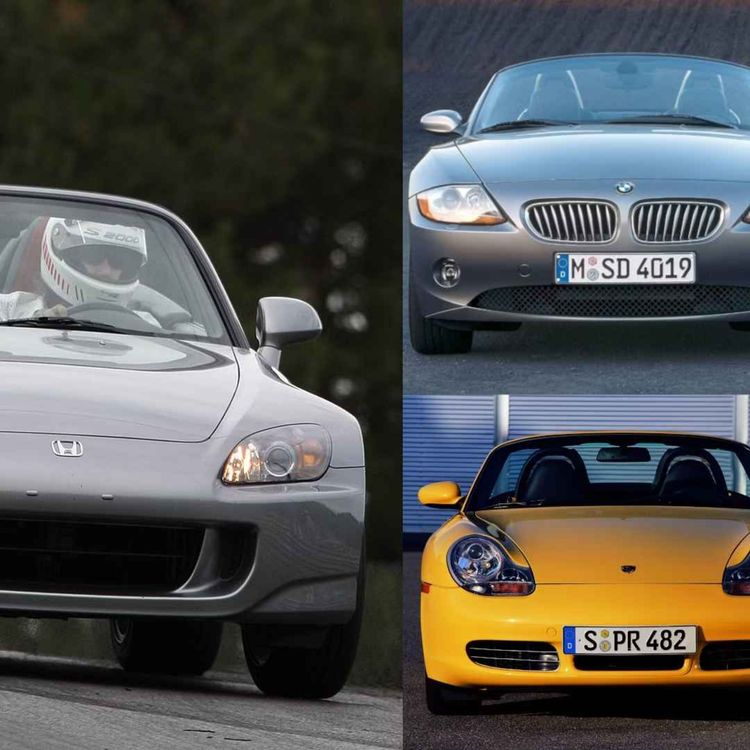 cover art for BB: S2000/Boxster/Z4 - hvilken Top Gear-investering var den beste? - Aston Martin Cygnet eller Rapide? - Jaguar-kjøpsråd