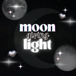 cover art for moon giving light