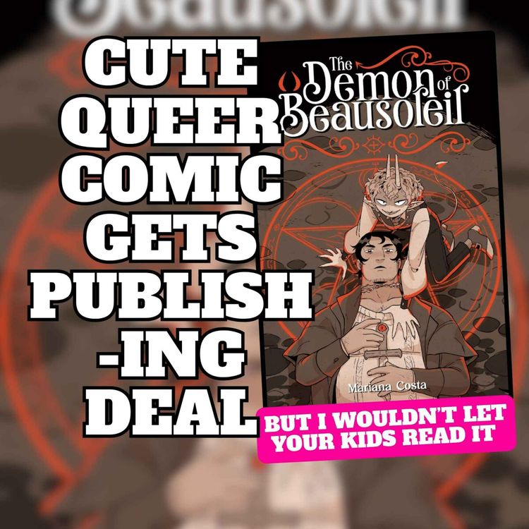 cover art for Mariana Costa Talks Gothic Horror and Cute Queer Comics