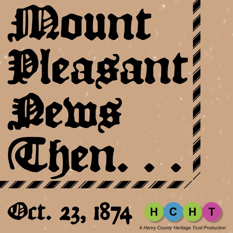 cover art for October 23, 1874: Lincoln Dedication, Gambling, and Oxen Racing