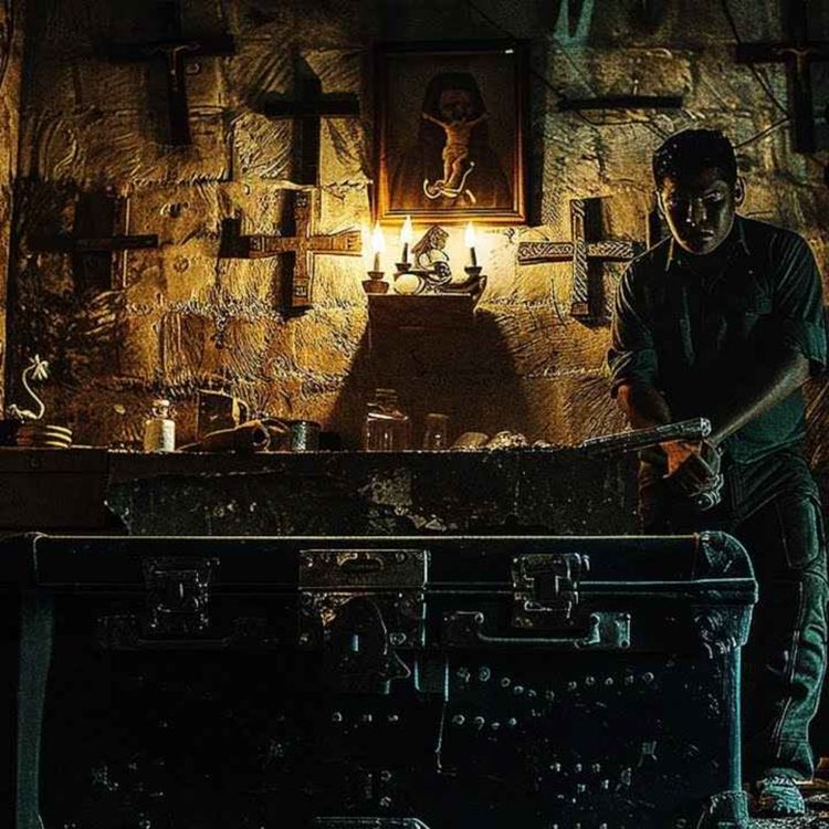 cover art for ALGUIEN ABANDONÓ UN EXTRAÑO ATAÚD ANTIGUO EN LA PUERTA DE MI TALLER Y MI PEOR ERROR FUE ABRIRLO