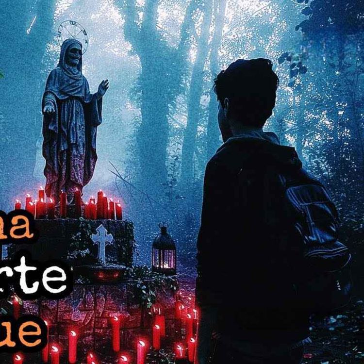 cover art for SE ME APARECIÓ UNA SANTA MUERTE  EN MEDIO DEL BOSQUE Y LA AGARRAMOS PARA VENDERLA, FUE EL PEOR ERROR