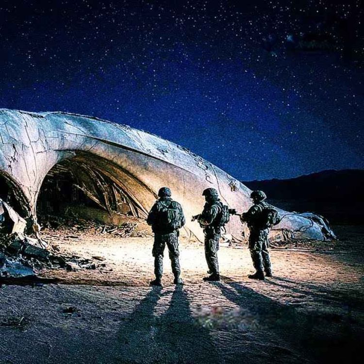 cover art for LA NASA Y EL ÁREA 51 CRUZARON ILEGALMENTE A MÉXICO  PARA ENCARCELAR ESTO QUE CAYÓ EN LA RUMOROSA