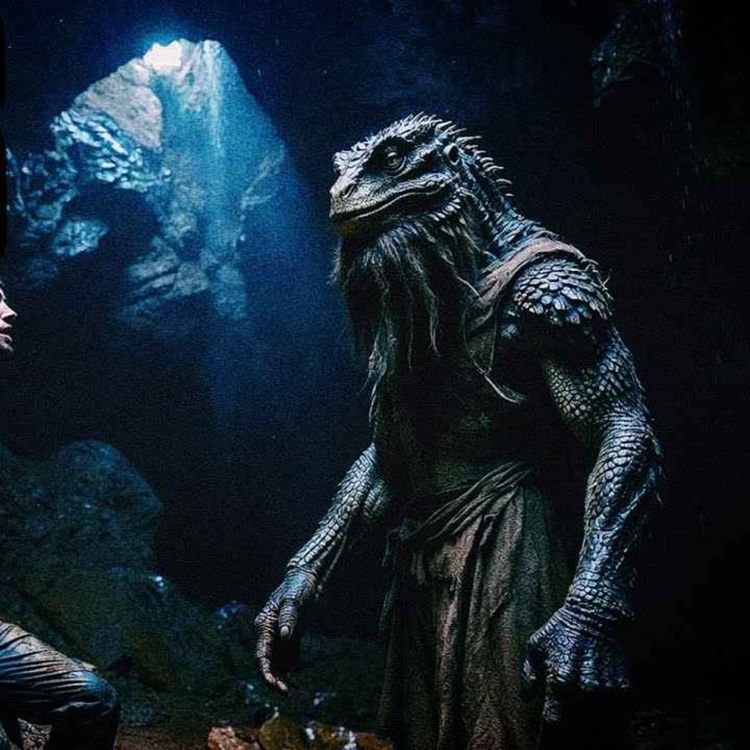 cover art for Mi Perturbadora Plática Con un Reptil que Vive en las Cavernas (NO APTO PARA MENTES SENSIBLES)