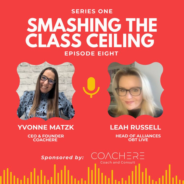 cover art for Smashing the Class Ceiling - Leah Russell