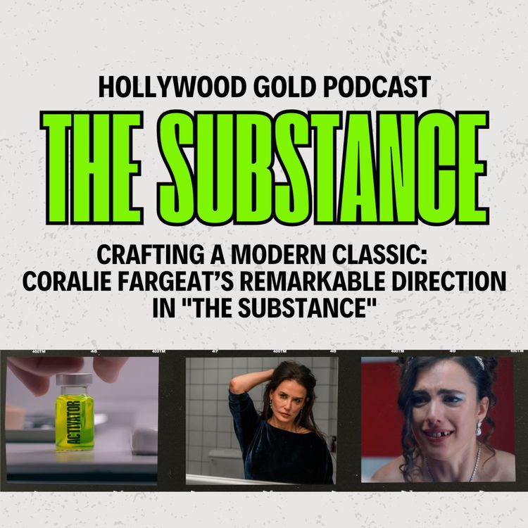 cover art for THE SUBSTANCE: The Journey to Creating Coralie Fargeat’s Genre-Defying Modern Masterpiece