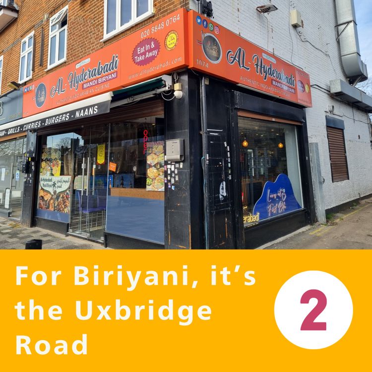 cover art for For Biriyani, it's the Uxbridge Road
