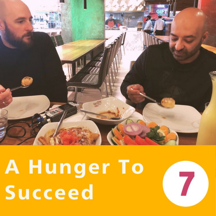 cover art for A hunger to succeed