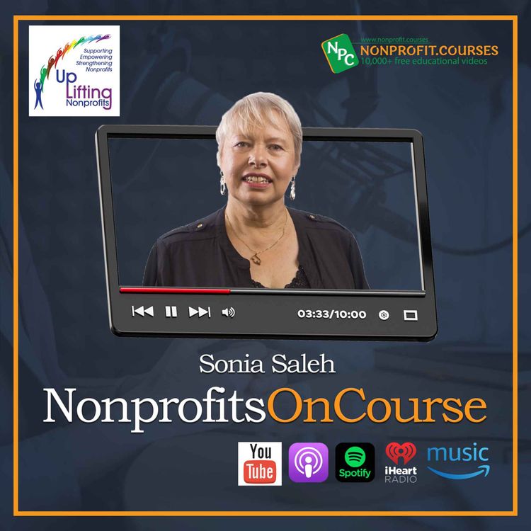 cover art for The Secrets to Donor Retention with Sonia Sonia Saleh of Uplifting Nonprofits
