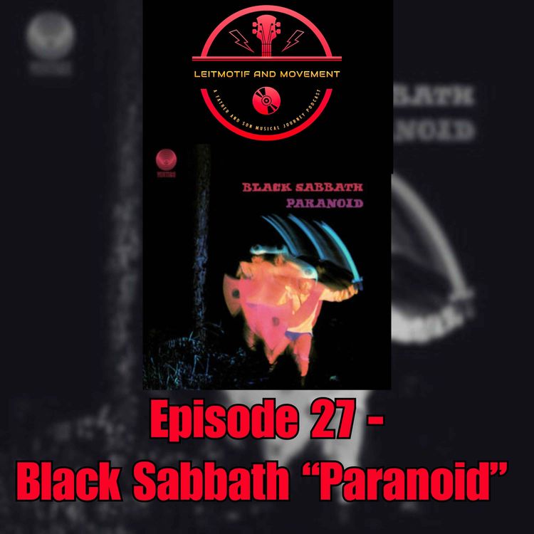 cover art for Episode 27 - Black Sabbath "Paranoid"