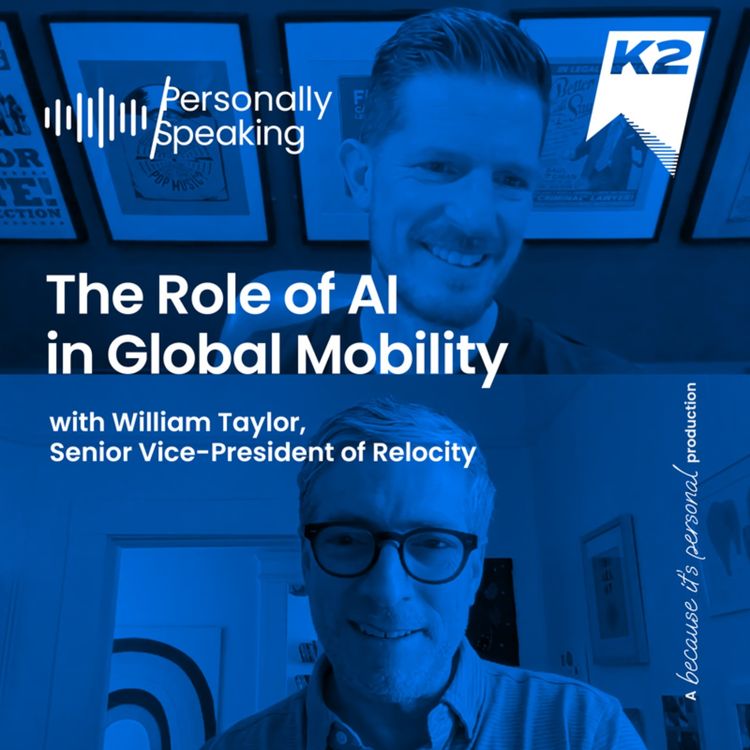 cover art for AI Within Global Mobility with William Taylor, Relocity 
