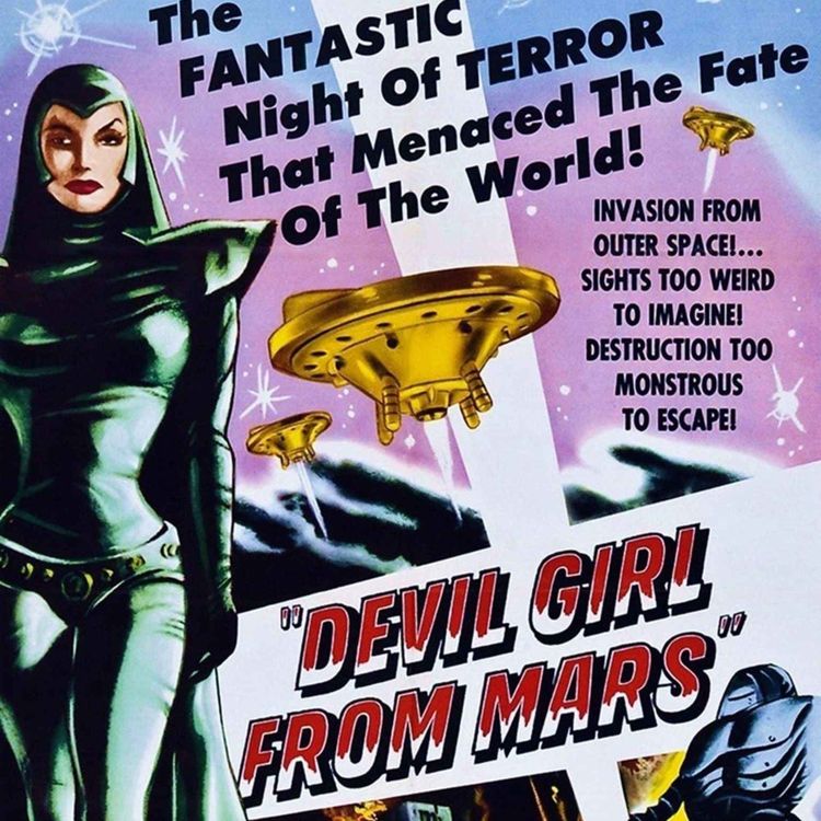 cover art for Forgotten British Sci-Fi: Devil Girl from Mars