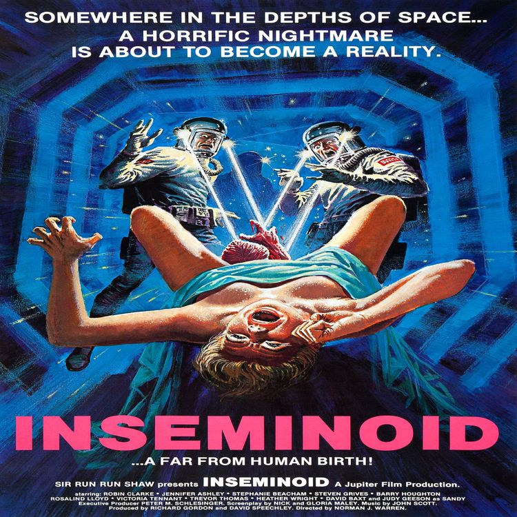 cover art for Forgotten British Sci-Fi: Inseminoid