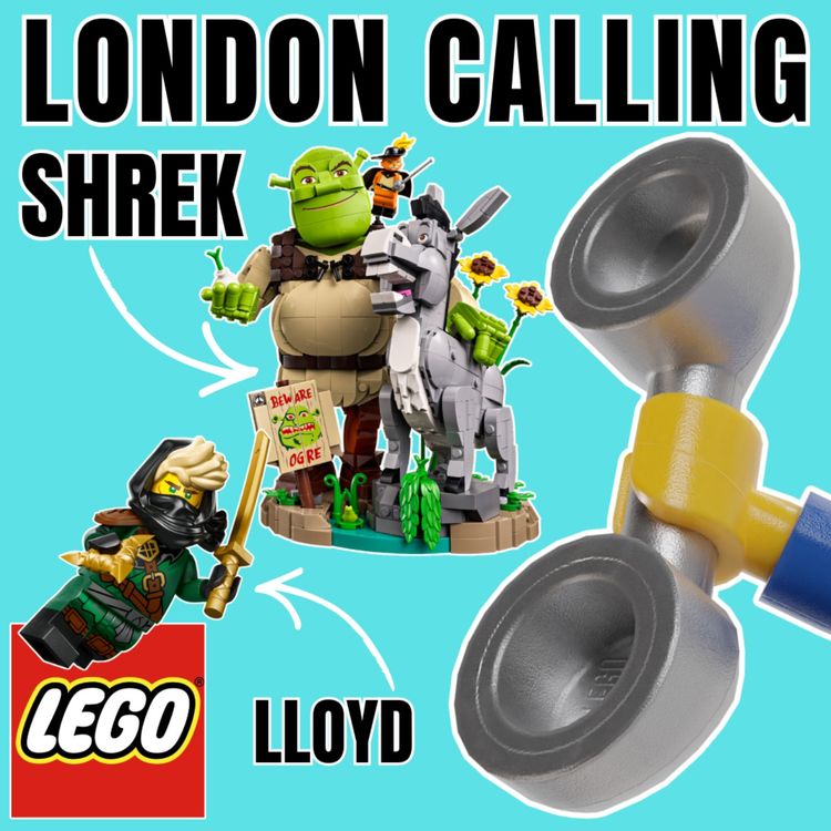cover art for LC322 - SHREK  OFFICIALLY REVEALED & WE PREVIEW THE NINJAGO SUMMER WAVE