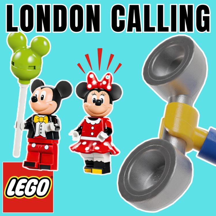 cover art for LC326 - DISNEY MAIN STREET REVEALED AND THE SURGE IN LEGO CITY TRAINS