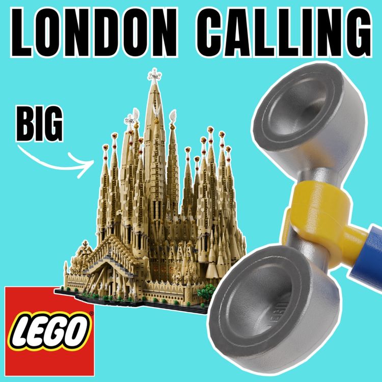 cover art for LC237 - SAGRADA FAMILIA IS THE BIGGEST LEGO  SET OF ALL TIME