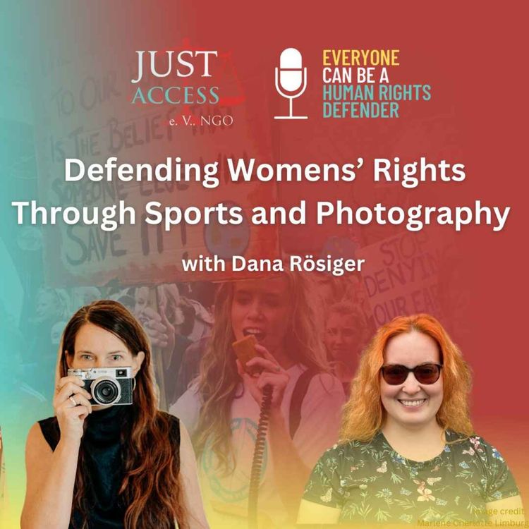 cover art for Defending women's rights though sports and photography?