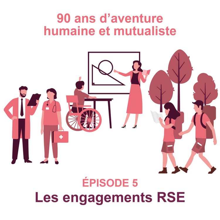 cover art for 90 ans d'aventures humaines et mutualistes - Les engagements RSE