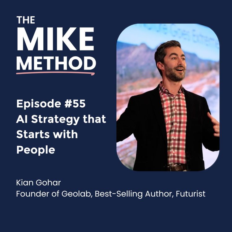 cover art for EP55 AI Strategy that Starts with People with Kian Gohar