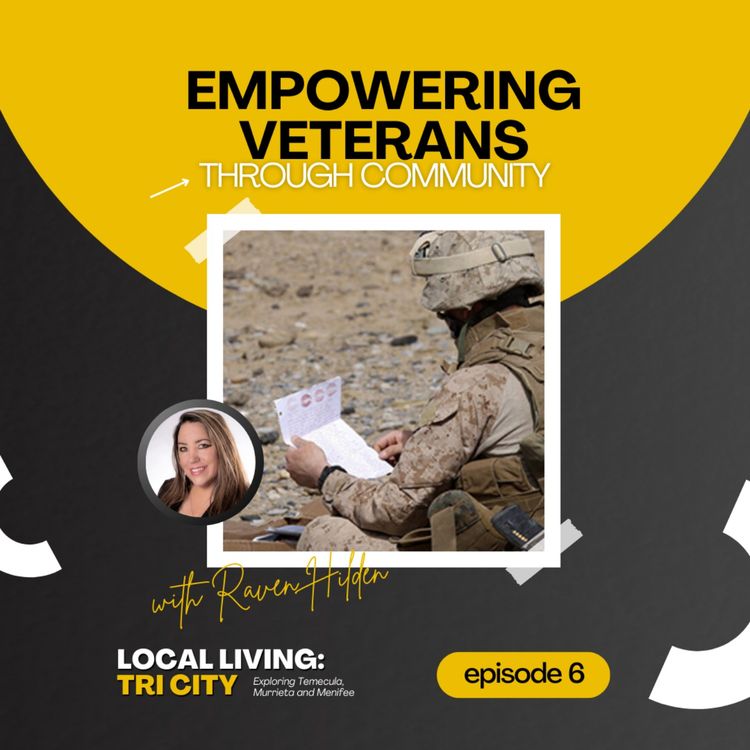 cover art for Empowering Veterans through Community with Raven Hilden