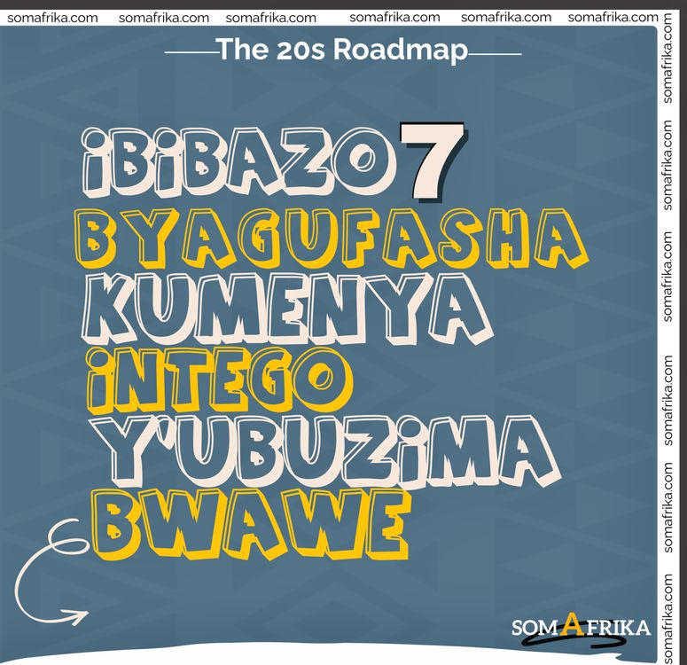 cover art for 7. Ibibazo 7 Byagufasha Kumenya Intego Y'ubuzima Bwawe✍️