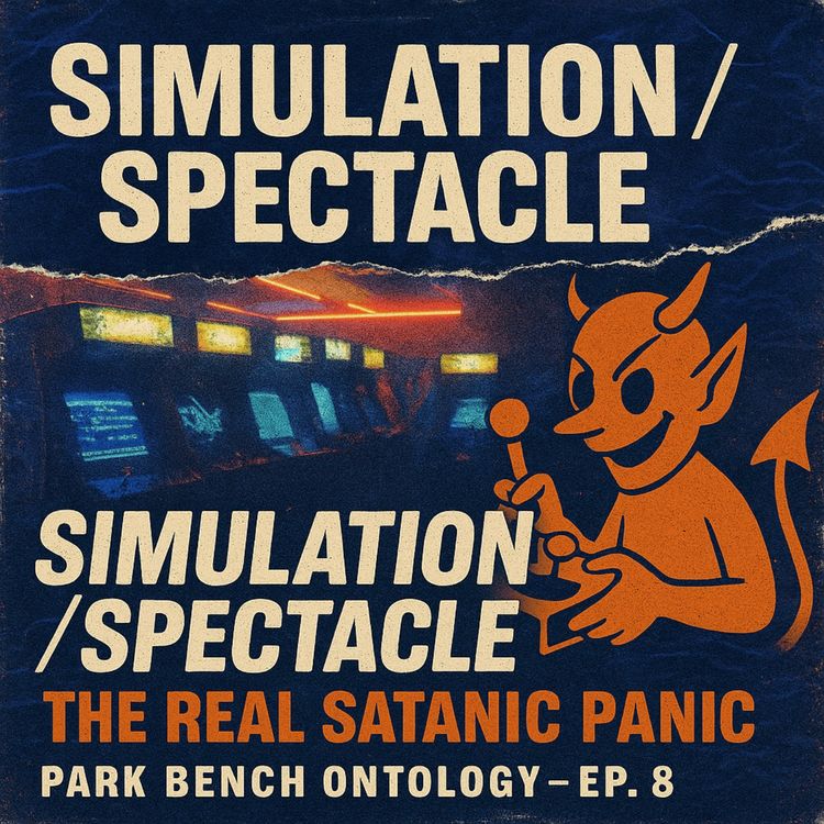 cover art for Simulation / Spectacle: The Real Satanic Panic