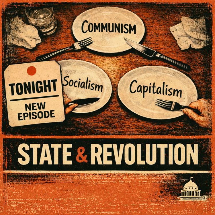 cover art for State & Revolution at the Dinner Table | Park Bench Ontology S2E3