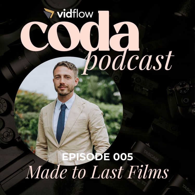 cover art for Made to Last Films // Booking and Editing 40+ Weddings a Year