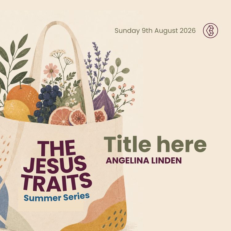 cover art for The Jesus Traits: The Secure Soul | Angelina Linden | Sunday 9th August 2026