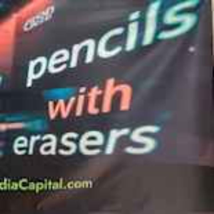 cover art for Pencils with Erasers E11 with hosts Danny & Anne. Guest: Lance Harvey from the NYSE
