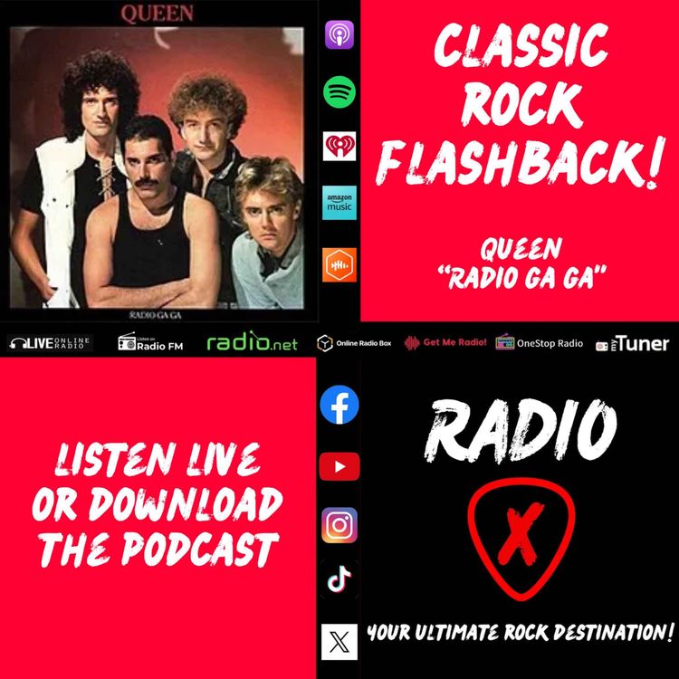 cover art for Classic Rock Flashback: 16/01/2025: Queen - Radio Ga Ga