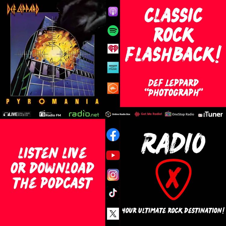 cover art for Classic Rock Flashback 20/01/2025 – Def Leppard’s Pyromania