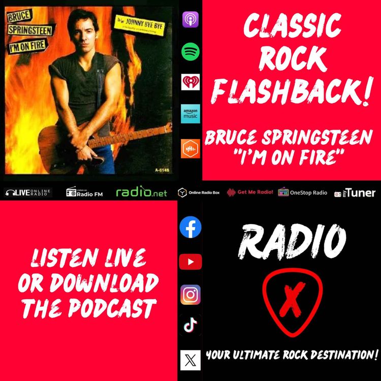 cover art for Classic Rock Flashback 06/02/2025: Bruce Springsteen - I'm On Fire