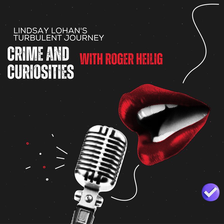 cover art for Lindsay Lohan's Turbulent Journey