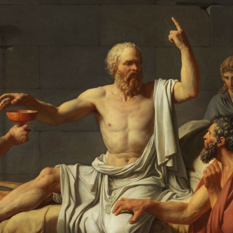 cover art for Der Prozess gegen Sokrates: Mord im antiken Athen?