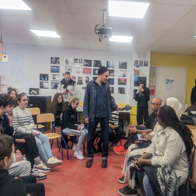 cover art for Le jour où nous avons parlé avec le maire (partie 1) - Quartiers/Fictions à Marcoussis