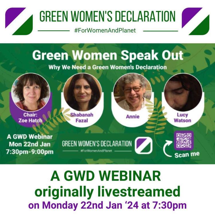 cover art for Green Women Speak Out