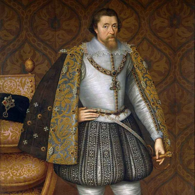 cover art for Episode 17. King James VI of Scotland and I of England, Part 1