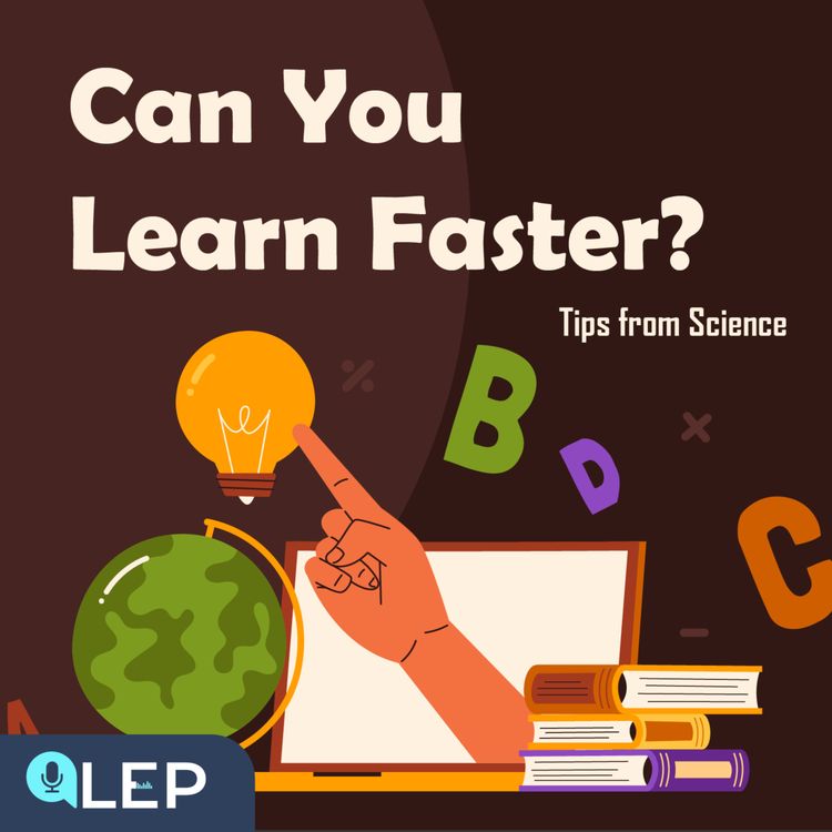 cover art for Tips from Science to Learn English Faster