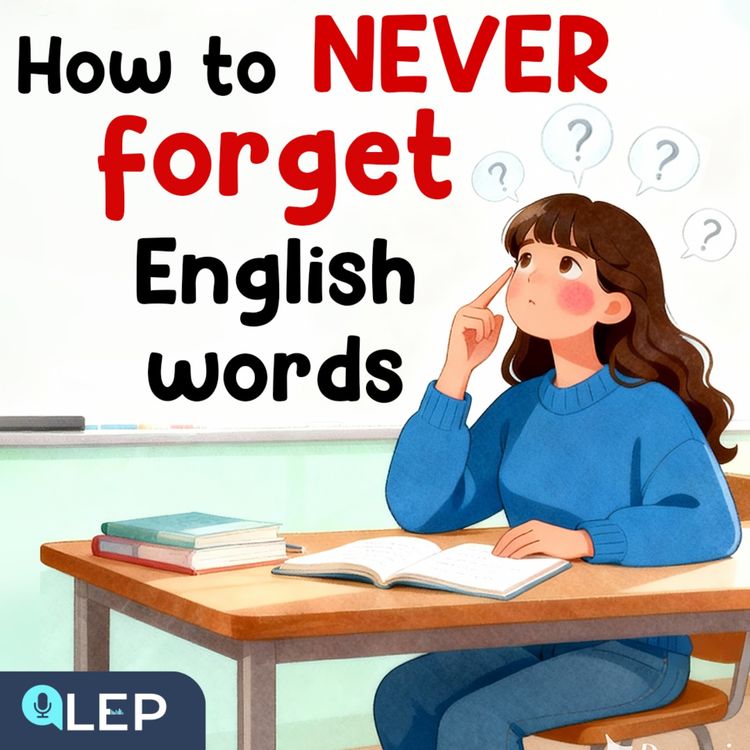 cover art for 5 Easy Tips to NEVER Forget English Words