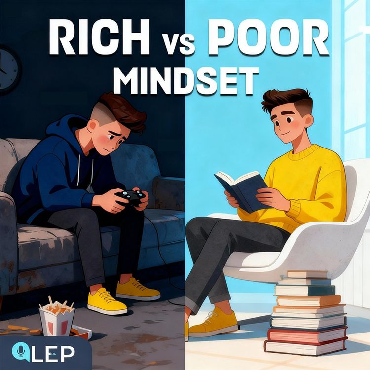 cover art for RICH vs POOR Mindset
